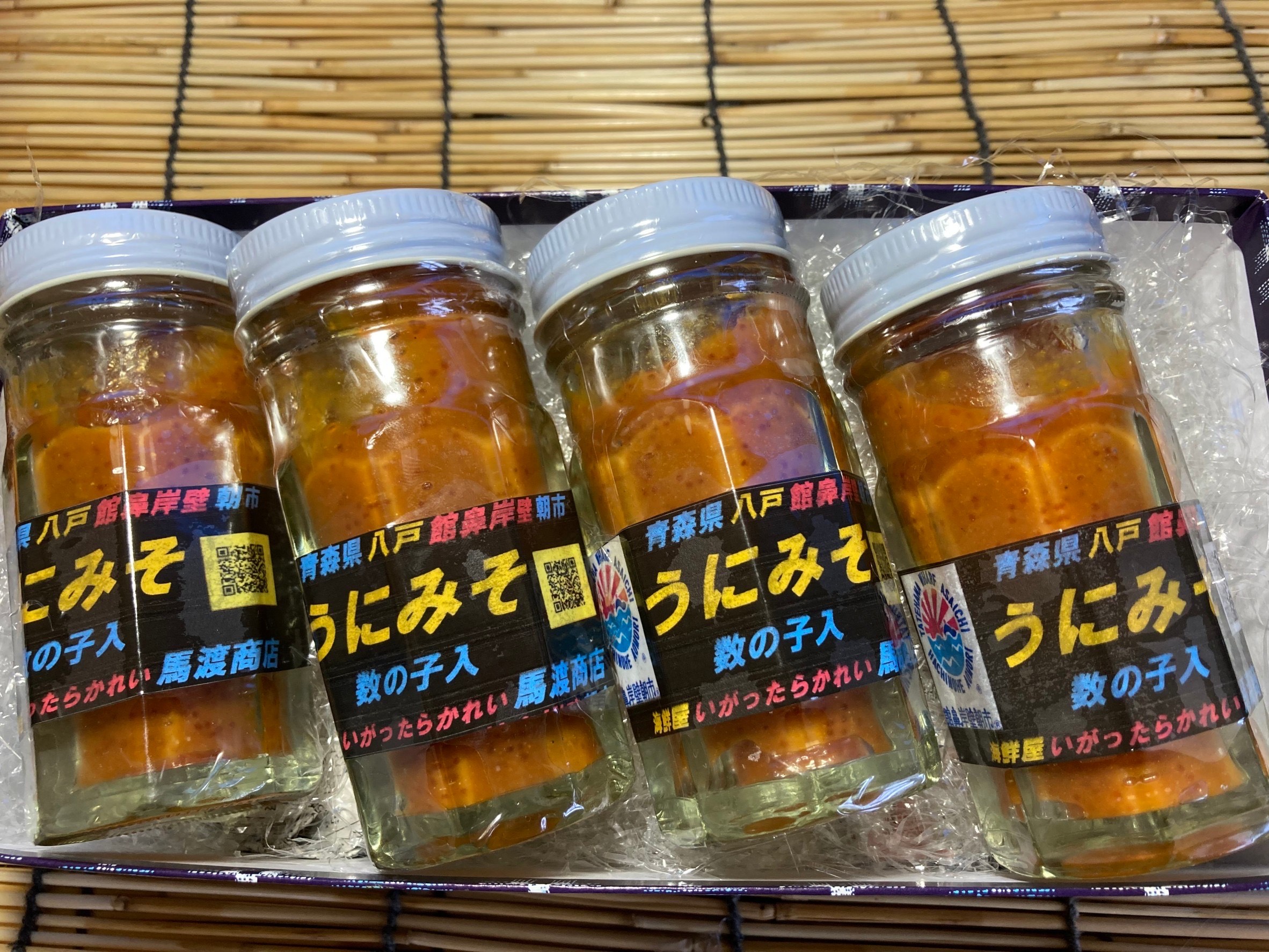icchy8うにみそ4本送料込 うにとかにみそ2個 | 吉粋(きっすい) 北海道から全国へ