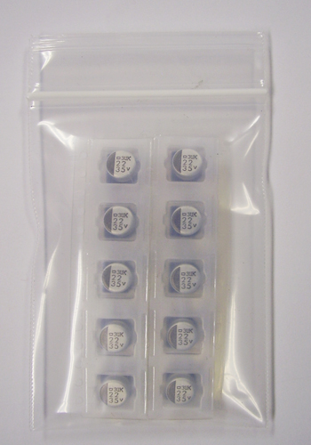 縦形チップアルミ電解コンデンサ MVK35VC22MF55（10個入） | BS