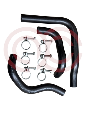 MS123 5M-GEU ヒーターホースセット(クランプ付き)