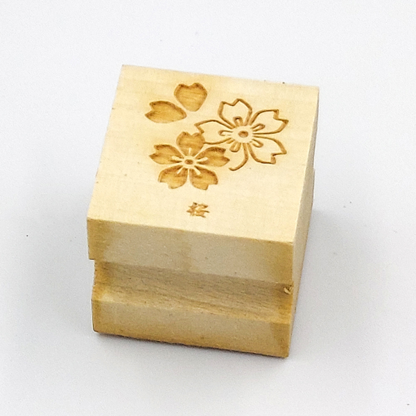 未使用⭐︎超人気♡Flower Cart スタンプセットスタンピンアップ 版木スタンプ 桜 | 京からかみ丸二