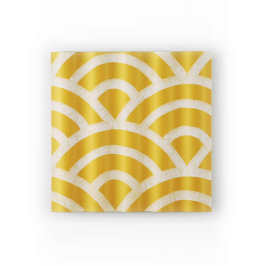 Karakami wall panel 青海波 | 京からかみ丸二