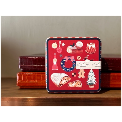 クリスマスクッキー缶