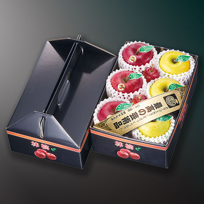 蜜入りサンふじ・シナノゴールド［最高の芸術品］