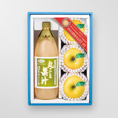 りんごとジュースの詰合せ Rセット