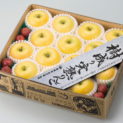樹成り完熟・シナノゴールド (特秀品) | 田村りんご店