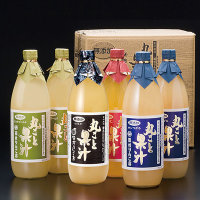 ジョナゴールド2本・ サンふじ1本・はるか1本・サンつがる2本