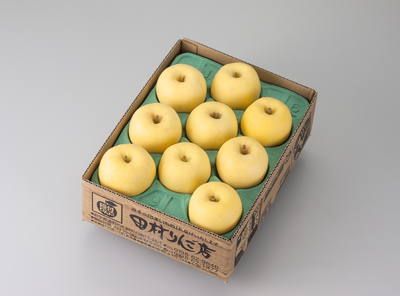 岩手産シナノゴールド(秀品) 2L～L [3K詰＝8～9玉]