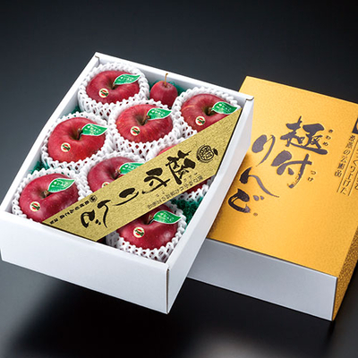 秀等品 JA江刺産 極付・シャキシャキのサンふじ