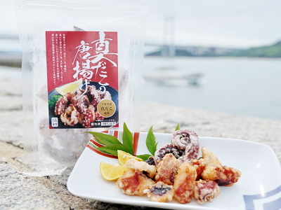 倉敷/下津井産真だこ唐揚げ（冷凍のまま揚げて下さい・非常に柔らかいです。）