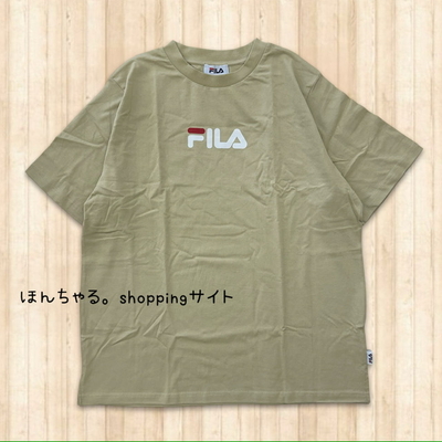 FILA大人の涼やかTシャツベージュ【49】
