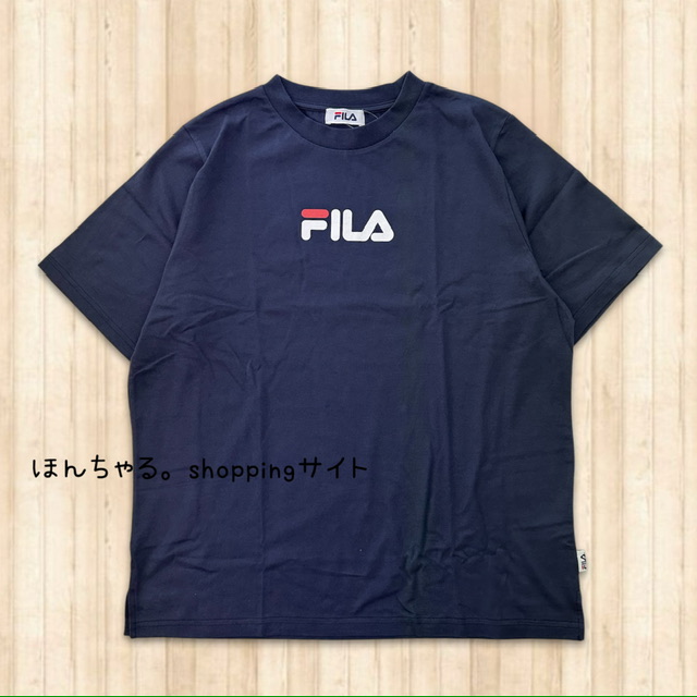 FILA大人の涼やかTシャツネイビー【48】 | ほんちゃる。