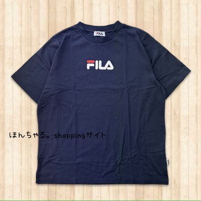 FILA大人の涼やかTシャツネイビー【48】
