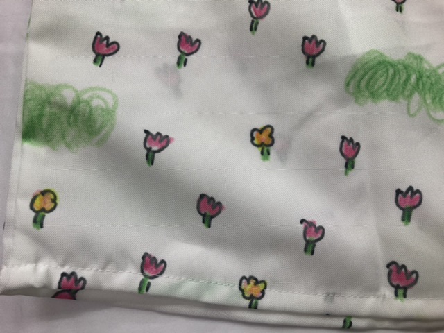 私のワンピース お花畑 エプロン 保育士 激安先着