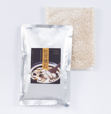 岩手 ・ 岩泉産 松茸釜めしセット(２合炊）