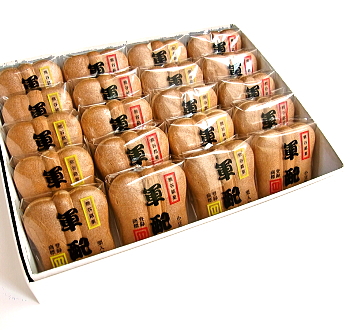 熊谷銘菓]軍配もなか 20個入 軍配本舗 中家堂オンラインショップ | 中