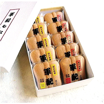 熊谷銘菓]軍配もなか 10個入 軍配本舗 中家堂オンラインショップ | 中