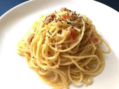 蟹パスタクリーム風味