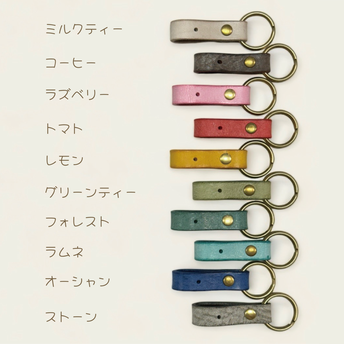 10色から選べる】 名入れもできる バッジが付けられる レザー