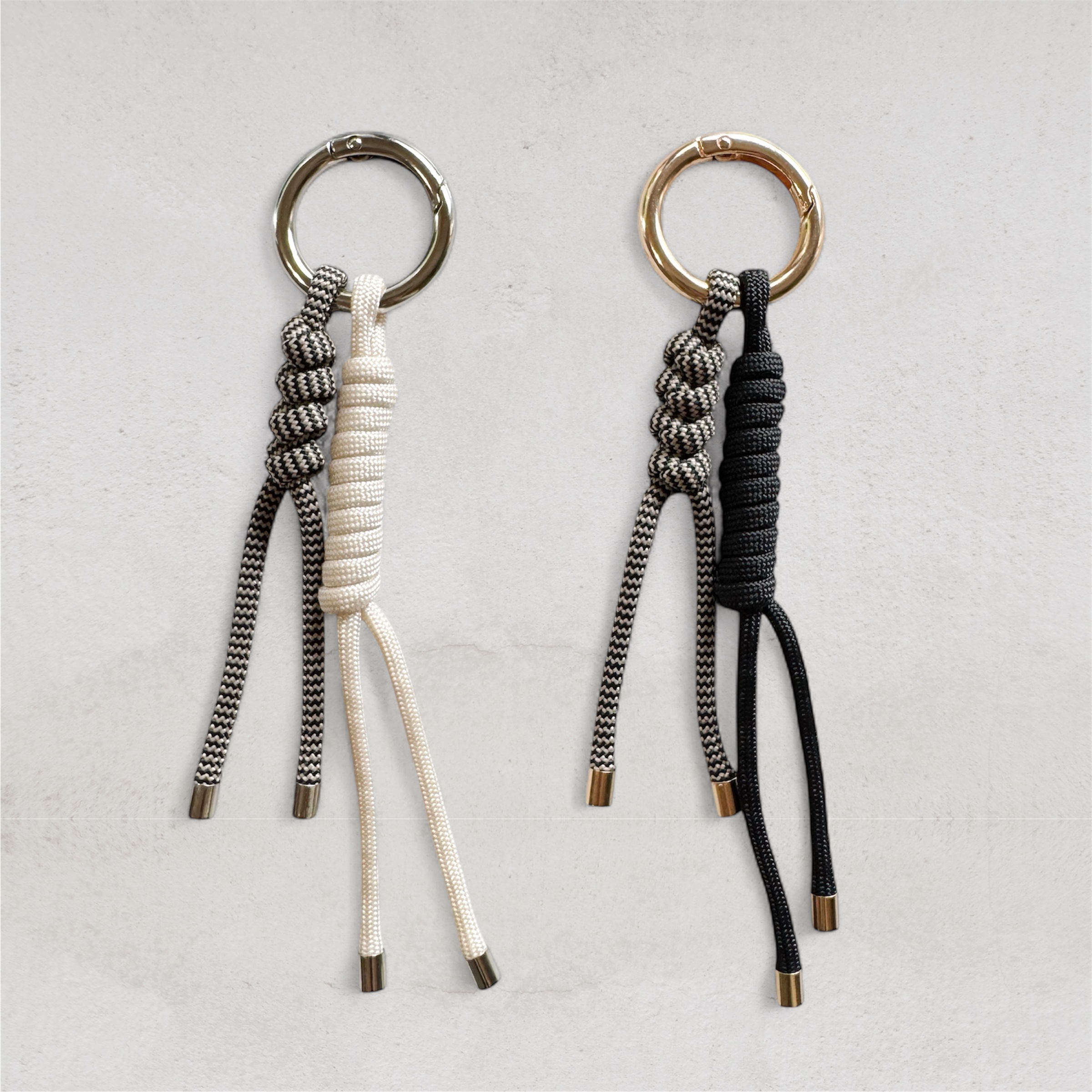 ベースのみ】選べるカスタム！名入れ対応 カラビナ バッグチャーム