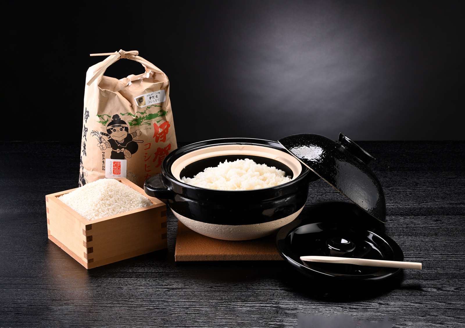 伊賀のごはんセット】伊賀米と伊賀焼土鍋で「伊賀のごはん」を始めよう【常温】【冷蔵OK】【CP3000】 | IGAMONO 伊賀のごはんセット】伊賀米と伊賀焼土鍋で「伊賀のごはん」を始めよう【常温】【冷蔵OK】【CP3000】 | IGAMONO