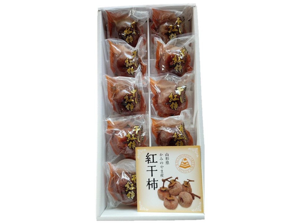 くるまや農園 紅干柿（ギフト箱10個入り） | YBCやまがた情熱市場