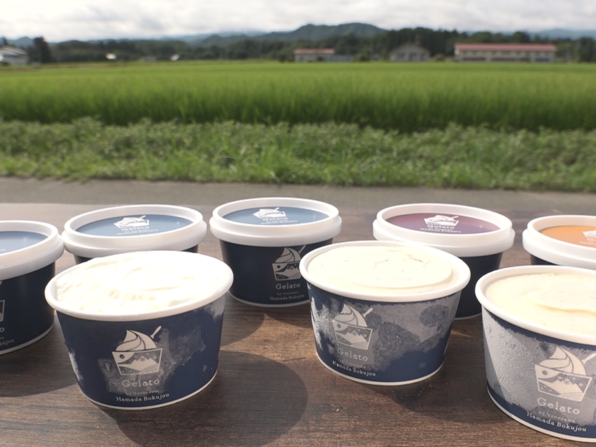 米沢はまだ牧場 しぼりたて生乳ジェラート バラエティギフトセット