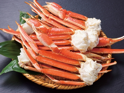 〈カタログ掲載〉ボイルズワイ蟹脚約1kg（4Lサイズ3-4肩）