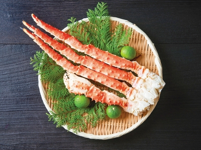 〈カタログ掲載〉ボイルタラバ蟹脚約800g（L-2Lサイズ1肩）