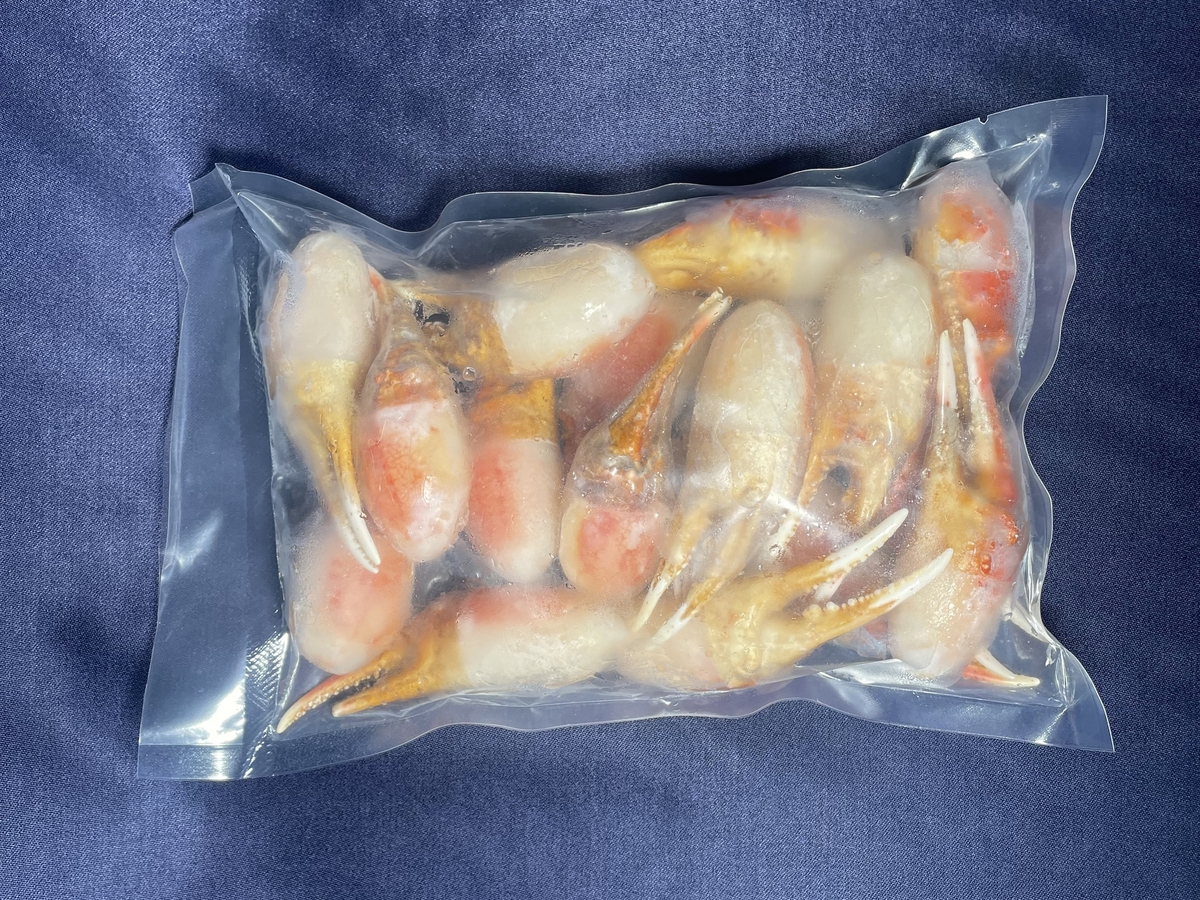 ボイル本ズワイ蟹爪（600g） | YBCやまがた情熱市場