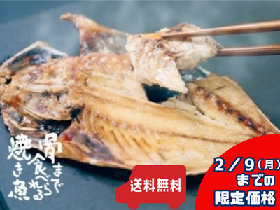 【骨まで食べられる焼き魚】まるごとくん【2/9(月）まで送料無料＆期間限定特別価格】【キャンペーン】