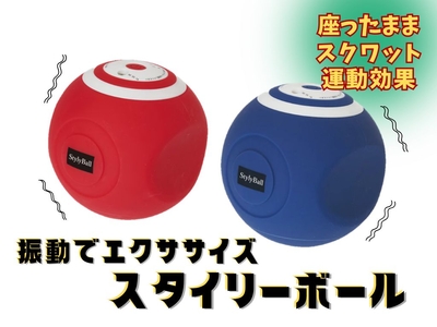 【振動でエクササイズ】スタイリーボール