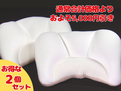 【2個セット】空間フィット 夢まくら　極（きわみ）