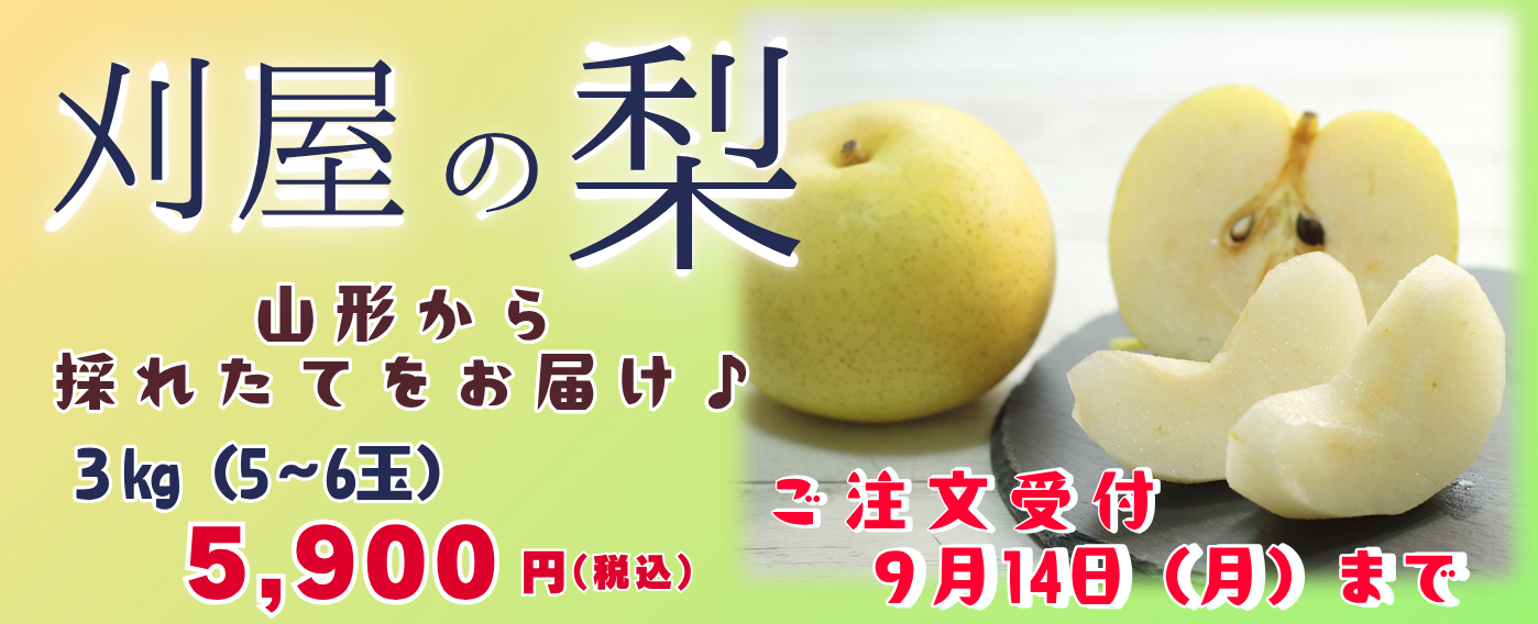 刈屋の梨