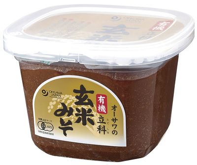 有機立科玄米みそ