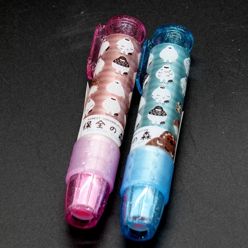 ライチョウ募金付】保全の森 ノック式消しゴム 【Original】 | 那須