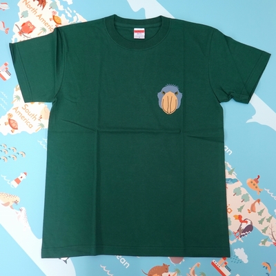 なりきりTシャツ ハシビロコウ 大人用