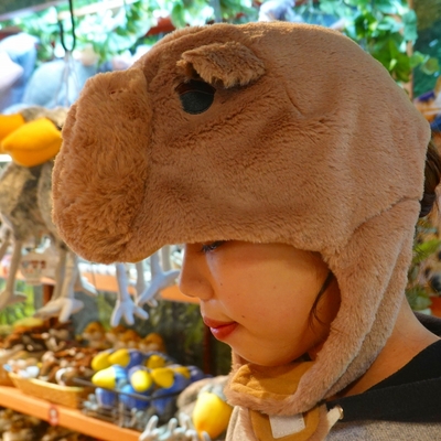 なりきり帽子カピバラ　防寒タイプ