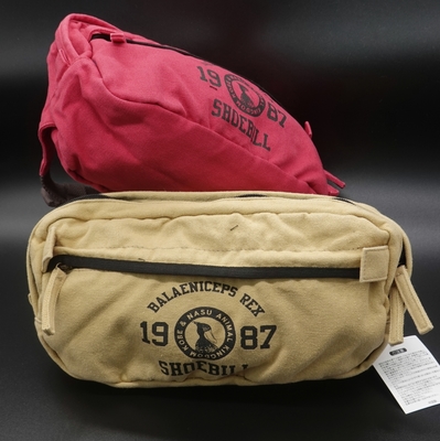 ウェストバッグ　ハシビロコウマーク