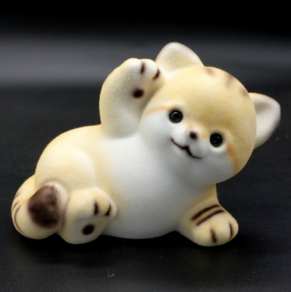 30%OFF】スナネコ 寝ころび貯金箱【Original】日本製 ハンドメイド彩色