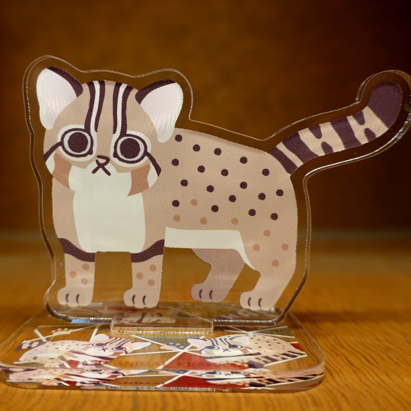 アクリルスタンド ツシマヤマネコ【Original】レトロナスシリーズ