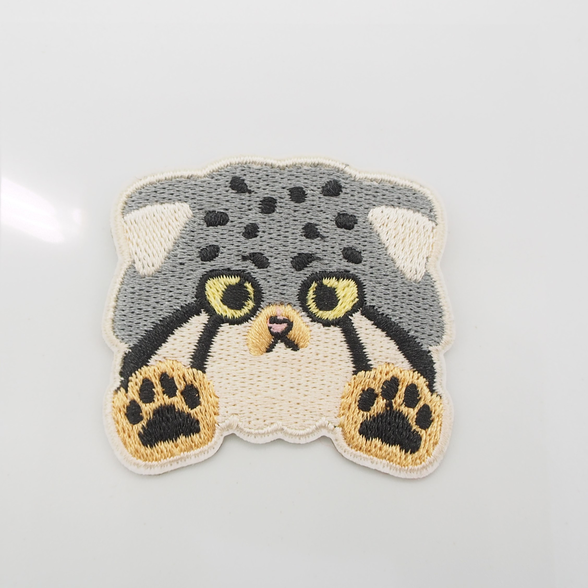 タッチシリーズ 刺繍ワッペン マヌルネコ【original】 | 那須