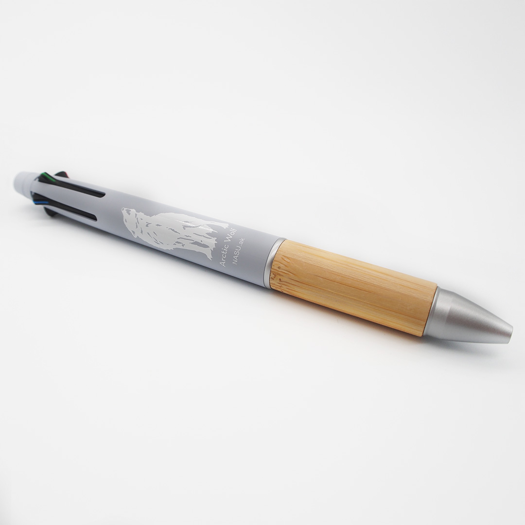 ジェットストリーム4＆1 BAMBOO ブルーグレー ホッキョクオオカミ