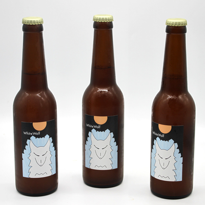 【original】クラフトビール　WHITE WOLF　３本セット　『要冷蔵』