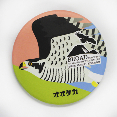 【original】BROADリニューアル　缶バッジ　オオタカ