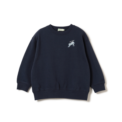 那須どうぶつ王国×BEAMS mini　スウェット　ホッキョクオオカミ