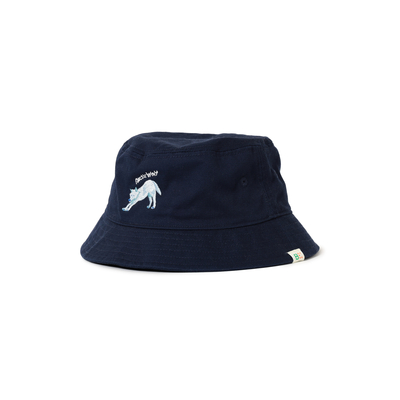 那須どうぶつ王国×BEAMS mini　UVハット　ホッキョクオオカミ