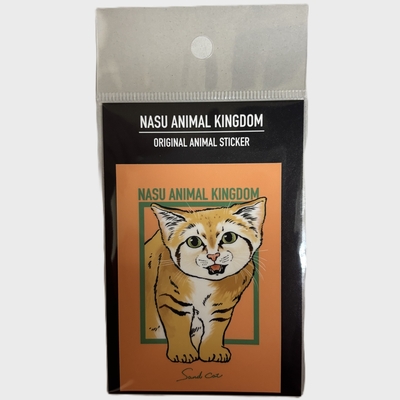 【Original】あんぐりステッカー　スナネコ