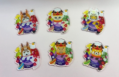 2026年お正月アクリルステッカー