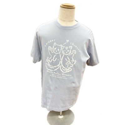 あらきさんコラボTシャツ水色②