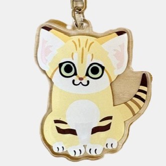 【Original】アクリルNAKキーホルダー　スナネコ